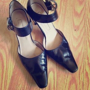 Enzo Angiolini Thick Strap Pointy Heels